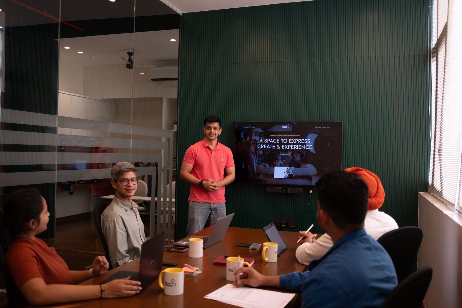 The Brains & Brands team at the Pune office